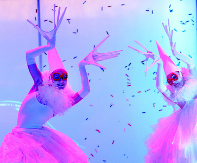 ファッションショーに「雪の女王」、ベラルーシ