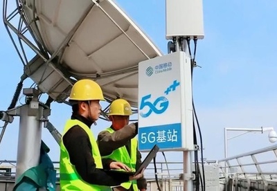 中国 累計230万カ所超の5G基地局開通