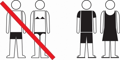 路上などでの水着着用を禁止、罰金も バルセロナ