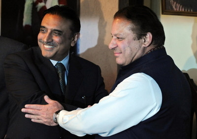 総選挙で圧勝の野党、連立へ、パキスタン