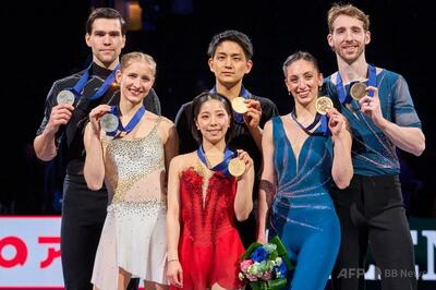三浦/木原組がペア優勝 世界フィギュア