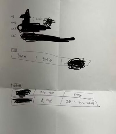 韓国の自営業者が衝撃で「10秒間、言葉を失った」…大学生の「手書き」履歴書