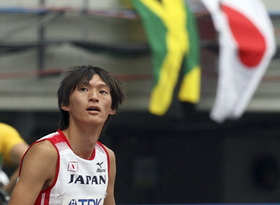 高平 男子200メートル2次予選へ