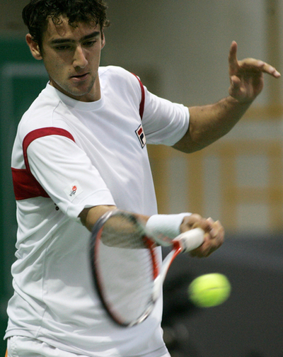 チリッチ マウー降し準々決勝ヘ