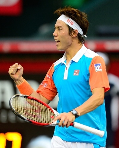 連覇目指す錦織が8強進出、ジャパンオープン