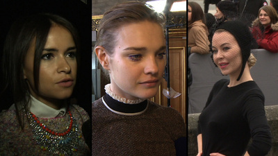 ＜動画＞ファッション界で注目されるロシア人女性