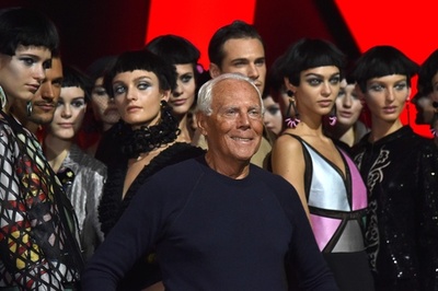 「ジョルジオ・アルマーニ」18年春夏