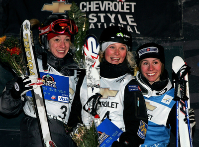 ＜フリースタイルスキー07W杯＞リチャーズ 女子デュアルモーグルで優勝を飾る - カナダ