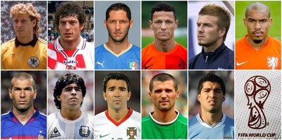 かみつきスアレスから強制送還されたキーンまで、W杯史に残る悪童11人