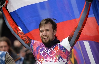 地元ロシアのトレティアコフがスケルトン男子で金 ソチ五輪
