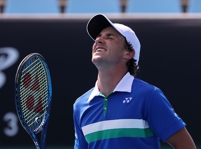 親子2代での快挙達成 ルードが全豪OP4回戦進出