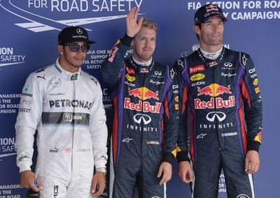 ベッテルがポールポジション獲得、韓国GP