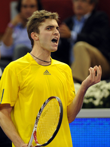 ジル・シモン 準決勝でナダルを破る