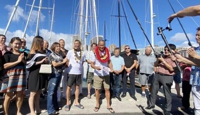 中国人航海家が人類初の無寄港北極海一周に成功