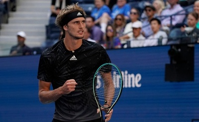 ズベレフが全米OP4強入り、ハリス下しマッチ16連勝