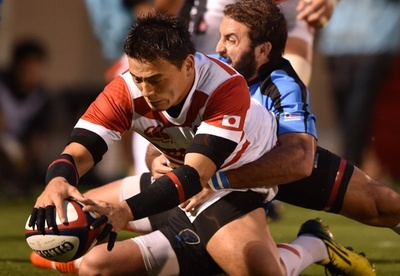 ラグビー日本代表、ウルグアイに圧勝でW杯へはずみ