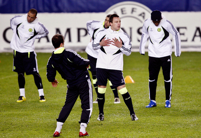 チェルシー ローゼンボリ戦へ向けて最終調整を行う