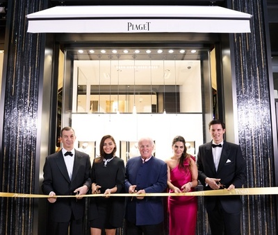 ピアジェ 銀座本店グランドオープン、長谷川潤さんも祝福