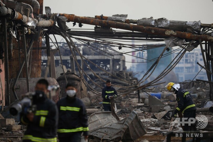 江蘇 塩城の化学工場爆発事故 死者78人に 写真4枚 国際ニュース Afpbb News