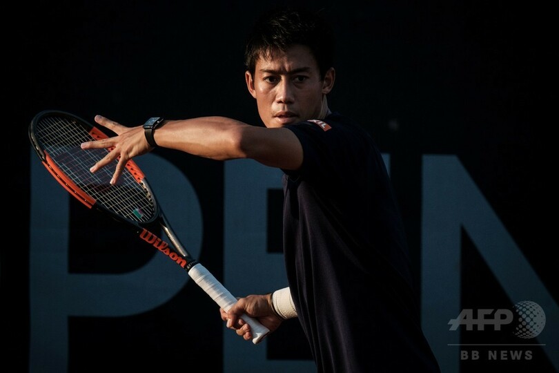 錦織がリオOP会場で練習、初戦は地元ベルッチと激突