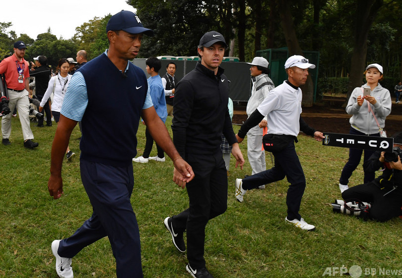 ウッズ選手の無事が 何より大事 ゴルフは二の次とマキロイ 写真3枚 国際ニュース Afpbb News