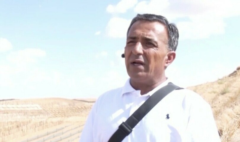 中国北西部でアラブ諸国の砂漠化対策技術研修班迎える