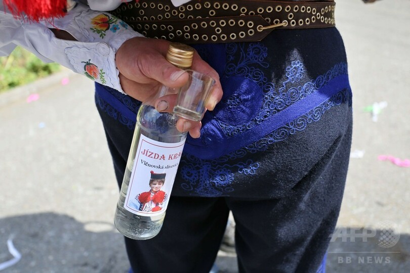 華やかな民族衣装で騎馬行列、チェコの伝統行事「王様騎行」