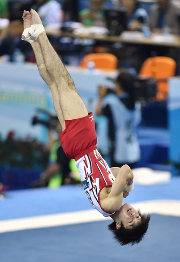 内村が個人総合5連覇、田中が銅メダル 世界体操 写真26枚 国際ニュース