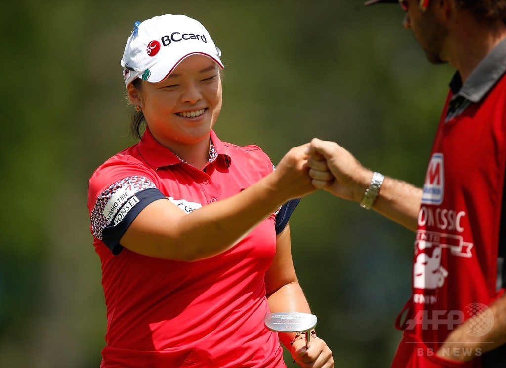 ジャン・ハナ首位守る、目指すは完全優勝 マラソン・クラシック 写真5枚 国際ニュース：AFPBB News