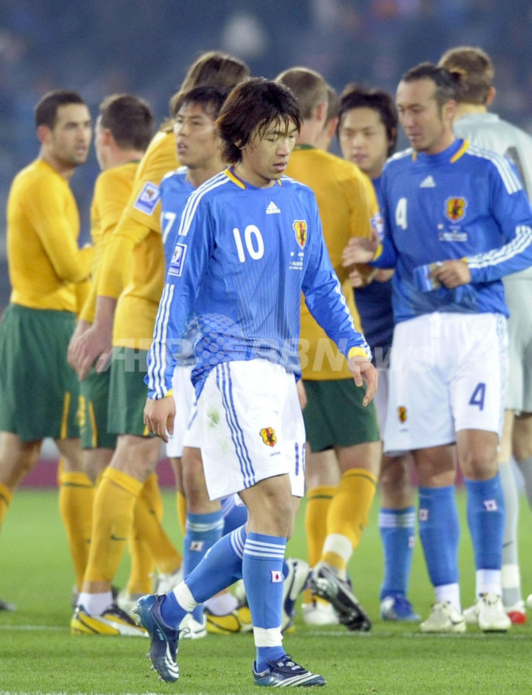 日本 オーストラリアと引き分ける W杯予選 写真15枚 国際ニュース Afpbb News