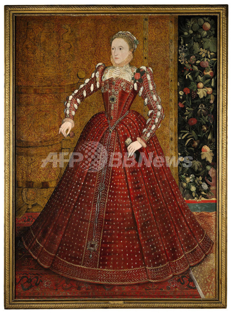 エリザベス女王1世の肖像画、5億6000万円超で落札 写真1枚 国際 