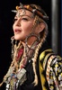 米歌手マドンナさん。ニューヨークで行われたMTVビデオ・ミュージック・アワードで（2018年8月20日撮影）。(c)ANGELA WEISS / AFP