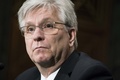 米ワシントンで、米連邦準備制度理事会（FRB）の理事指名に関する公聴会で証言するクリストファー・ウォラー氏（2020年2月13日撮影、資料写真）。(c)Sarah Silbiger / GETTY IMAGES NORTH AMERICA / AFP