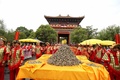 1万個以上のちまきの山（2017年5月30日撮影）。(c)CNS/王中挙