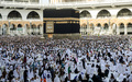 サウジアラビアにあるイスラム教の聖地メッカ（2019年8月11日撮影、資料写真）。(c)FETHI BELAID / AFP