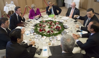 G7首脳、露大統領に「ウクライナ不安定化」の停止求める