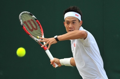 錦織の試合は日没順延、ウィンブルドン選手権