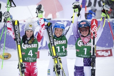 ヘクトルが女子大回転でW杯初優勝、アルペンスキーW杯