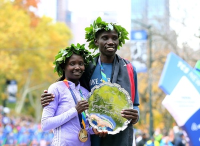 ビウォットがNYCマラソン優勝、女子はケイタニーが連覇
