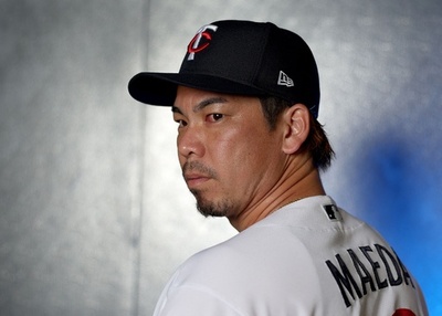 ツインズの前田健太、春季キャンプ恒例のフォトデーに参加