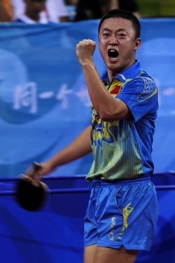 卓球・男子シングルス 馬琳が決勝へ