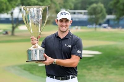 キャントレーV、史上初のプレーオフ大会連覇 BMW選手権