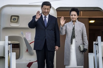 習国家主席が仏リヨンに到着、公式訪問を開始