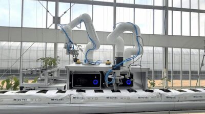 AIロボットが苗を植え替える…韓国で「スマートファーム定植ロボット」開発