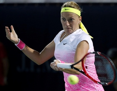 クビトバ、苦しみながらも2回戦突破 ドバイ・テニス選手権