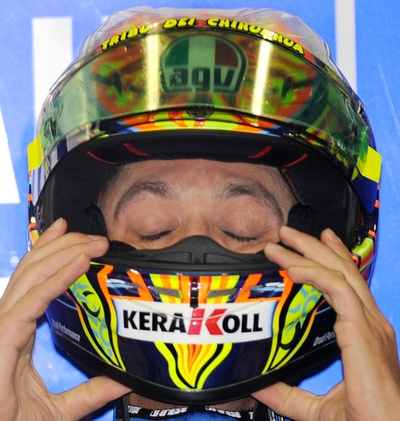 ロッシ 日本GPフリー走行1回目は2番手