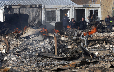 国際治安部隊がコソボ-セルビア間の2検問所を封鎖