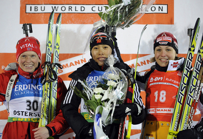 王春丽 女子スプリント制し初優勝、バイアスロンW杯