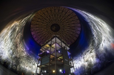 廃虚と化した街を一望、独ドレスデンのパノラマ作品