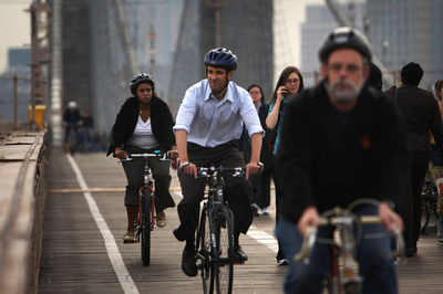 米NY、自転車用レーン拡張に63億円 死亡事故急増で